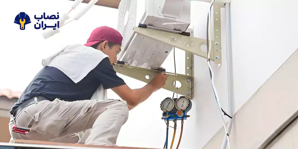 نصب اصولی کولر گازی | نصاب حرفهای و مطمئن