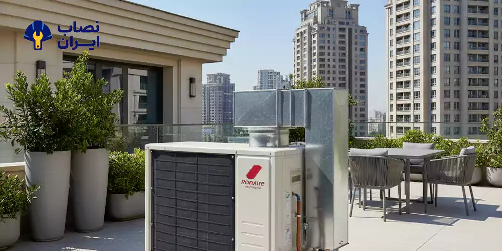 نصب حرفهای اسپلیت در پنتهوس منطقه ۱ تهران با ضمانت کتبی نصابیران